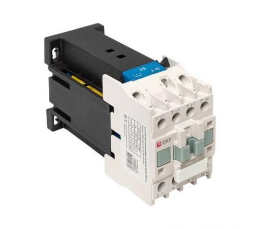Контактор малогабаритный КМЭп 12А 24В DC 1NC EKF PROxima  ctr-s-12-24-1nc-p  EKF