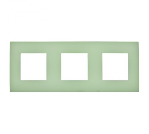 SKANDY Рамка 3-местная SK-F03M мятный  SK-M32-K06  IEK