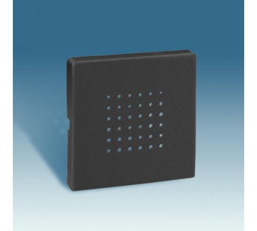 Simon 82 Накладка на звонок, динамик встр., fm-тюнер, широкий модуль, S82C, графит  82052-58  Simon