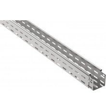ESCA Лоток перфорированный 80х80х3000-0,55   CLP10-080-080-055-3  IEK