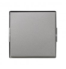 Simon 27 Клавиша для выключателя одноклавишного (механизм S27), IP44, IK07, Scudo, серый  2705010-063  Simon