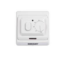 Терморегулятор механический с датчиком температуры пола и воздуха (3680 Вт)  51-0530  REXANT