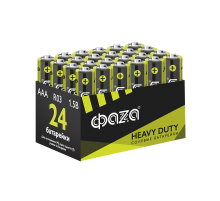Батарейка R03 ФАZА Heavy Duty Pack-24 арт.5042322