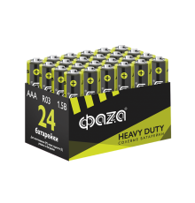 Батарейка R03 ФАZА Heavy Duty Pack-24 арт.5042322