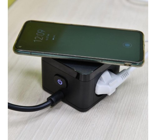 DOMINIC Удлинитель Qi10Вт У02К 1,3м 3х1мм2 USB A+C чер  DN-YP31-16-02-01-ZKU-K02  IEK