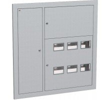 Корпус метал. ЩЭ-6-Э 36 IP31 (слабот. отсек слева) LIGHT  IND-MKM43-06-31-E-L  IEK