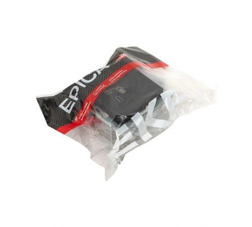 Механизм розетки USB-C - 2шт, чёрный Эпика EKF  UP1-SOB-2USBC  EKF