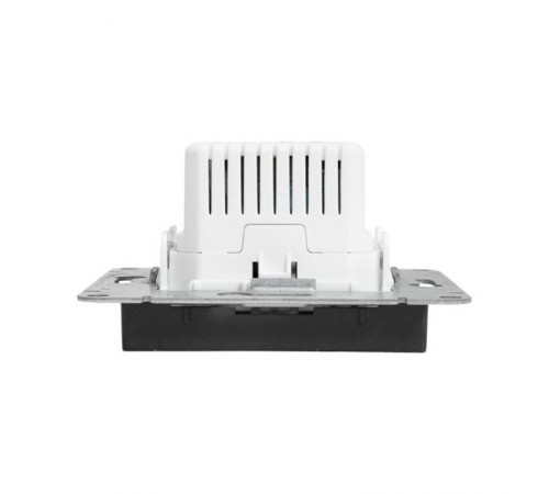 Механизм розетки USB-C - 2шт, чёрный Эпика EKF  UP1-SOB-2USBC  EKF