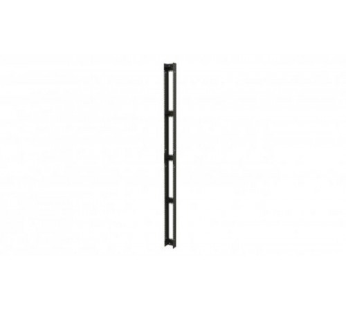 Hyperline CMK-48U-RAL9005 Комплект кабельных органайзеров 48U для стоек  TTK, цвет черный (2 шт)  481288  Hyperline