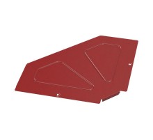 Крышка угла горизонтального 90 градусов Стандарт 500 RAL 3000  PR16.5426  Промрукав