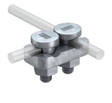 Клемма крепежная для прутка, двойная (5002 DIN-FT)  5304202  OBO Bettermann