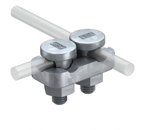 Клемма крепежная для прутка, двойная (5002 DIN-FT)  5304202  OBO Bettermann