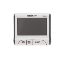 Термогигрометр комнатный с часами и функцией будильника  70-0511  REXANT