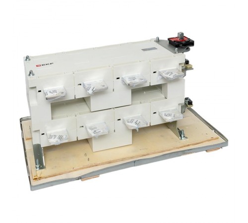 Рубильник-переключатель 1000A 4P c рукояткой управления для прямой установки PowerSwitch  pscs-1000-4  EKF