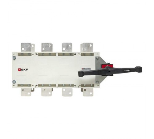 Рубильник-переключатель 1000A 4P c рукояткой управления для прямой установки PowerSwitch  pscs-1000-4  EKF