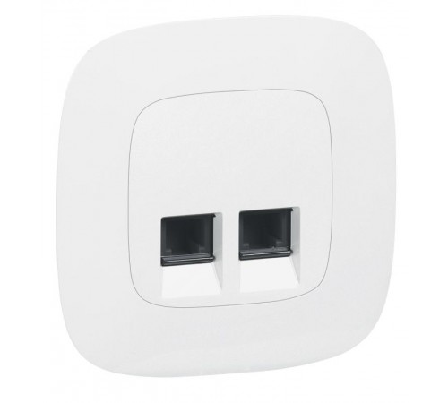 Valena Мех IN'MATIC Розетка ТЛФ 2-ая (RJ11)  753039  Legrand