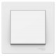 AtlasDesign Белый Выключатель 1-клавишный сх.1, 10АХ, (в сборе с рамкой)  ATN000112  SE