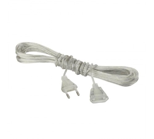 Удлинитель для гирлянд GE-3, прозрачный, 3 м.  .5047617  ФАZА