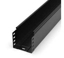 Лоток неперфорированный Стандарт 100х100х3000 (0,7 мм) RAL 9005 (6 м/уп)  PR16.9933  Промрукав