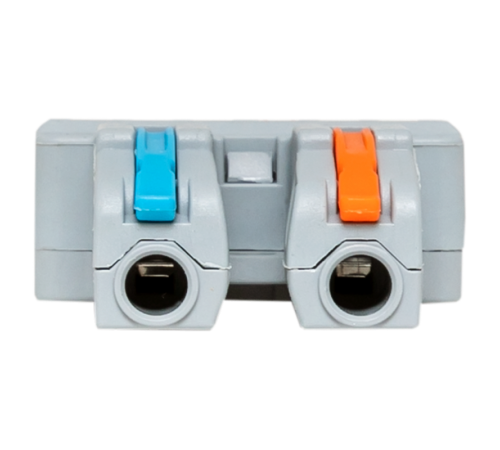 Строительно-монтажная клемма СМК 222-426 разветвительная 6 выходов 0,08-4 мм2  plc-smk-422-6  EKF