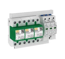 Комплект УЗИП 3 полюсный (Класс I+II), 320 В (PS3-B+C-320)  5089755  OBO Bettermann