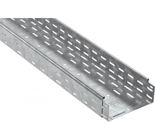 ESCA Лоток перфорированный 80х300х3000 HDZ  CLP10-080-300-3-M-HDZ  IEK