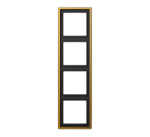 Рамка 4-кратная; золото  LS984GGO  Jung