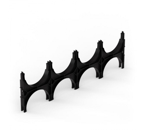 Кластер для двустенных труб d200 мм, четверной, двухсторонний (20 шт/кор)  PR13.02594  Промрукав