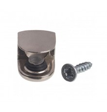 Стеклодержатель П-обр. на шурупе никель (2 шт)  127532  Tech-KREP