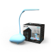 Светильник настольный Qplus GTL701 6W 330lm 2700-6000K 5V Li-ion 1200mA голубой детский диммируемый LED 1/10/30  GT7016  Gauss