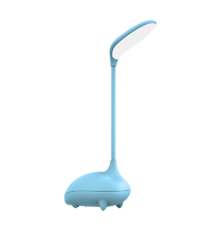 Светильник настольный Qplus GTL701 6W 330lm 2700-6000K 5V Li-ion 1200mA голубой детский диммируемый LED 1/10/30  GT7016  Gauss