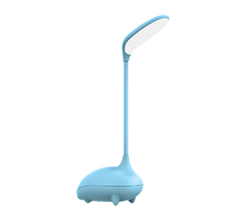 Светильник настольный Qplus GTL701 6W 330lm 2700-6000K 5V Li-ion 1200mA голубой детский диммируемый LED 1/10/30  GT7016  Gauss