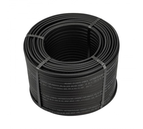 Кабель греющий саморегулирующийся SRL16-2CR, экранированный, 16 Вт/1 м, 100 м  51-0204  REXANT
