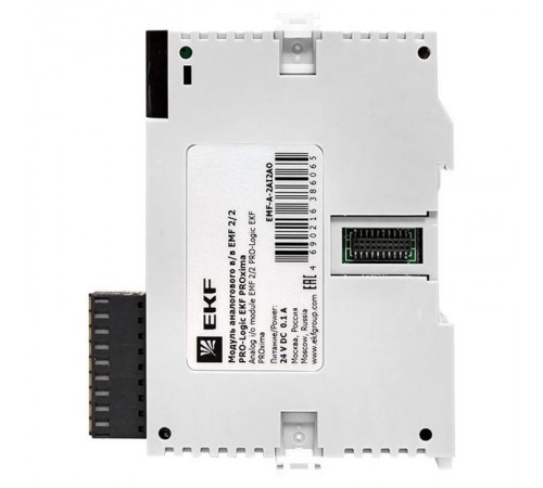 Модуль аналогового в/в EMF 2/2 PRO-Logic EKF PROxima  EMF-A-2AI2AO  EKF