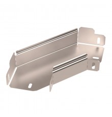 Угол горизонтальный 90 градусов Стандарт INOX (AISI 409) 100х50  PR16.3554  Промрукав