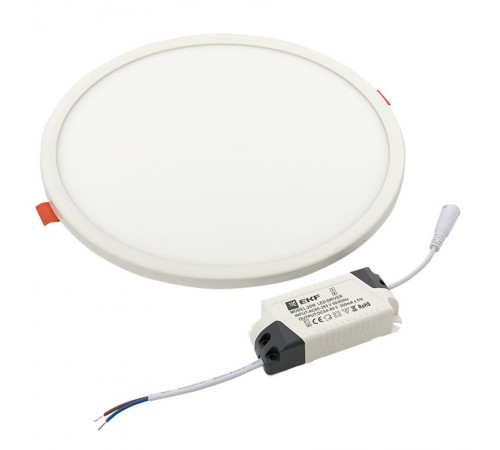 Светильник светодиодный встраиваемый ДВО 1010 20Вт 6500K IP20 Basic  DLL-1010-20-6500  EKF