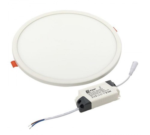 Светильник светодиодный встраиваемый ДВО 1010 20Вт 6500K IP20 Basic  DLL-1010-20-6500  EKF