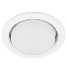 Светильник встраиваемый  под лампу GX53  KL35 WH /1 (к) Set 10 с термокольцом белый комплект 10 шт.  Б0071341  ЭРА