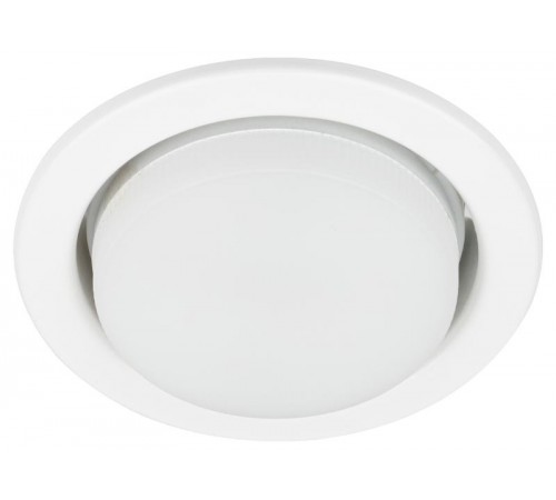Светильник встраиваемый  под лампу GX53  KL35 WH /1 (к) Set 5 с термокольцом белый комплект 5 шт.  Б0071342  ЭРА