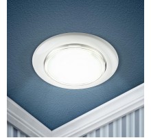 Светильник встраиваемый точечный под лампу GX53 KL35 WH /1 (к) 220V, 13W ,белый  Б0048944  ЭРА