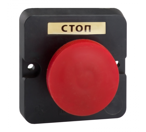 Пост кнопочный ПКЕ 112-1-У3-IP40 (красный гриб)  150728  КЭАЗ