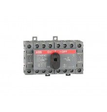 Реверсивный рубильник OT40F4C до 40A 4-полюсный (с резерв. ручкой)  1SCA104934R1001  ABB