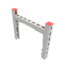 Опорная конструкция для гор. прямоуг. воздуховодов  TECHNORAPTOR 350х500  KM-TR-SSHRAD-350-500  КМ - профиль