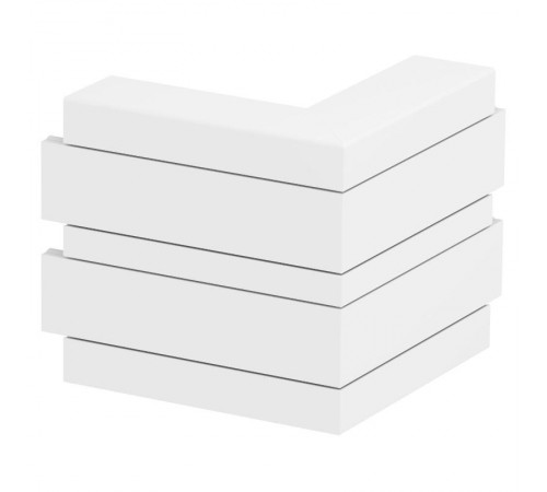 Внешний угол нерегулируемый для кабельного короба Rapid 45-2 (алюминий) (GA-AS53165RW)  6112610  OBO Bettermann