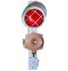 ПС-1 У2, красный, с ревуном РВП-220В АС, IP65, пост сигнальный  ET350001  Электротехник