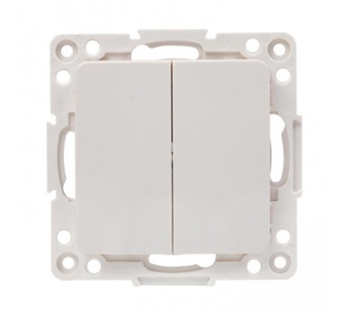 Стокгольм Механизм Выключателя 2-кл. проходного 10А белый PROxima  EYV10-027-10  EKF