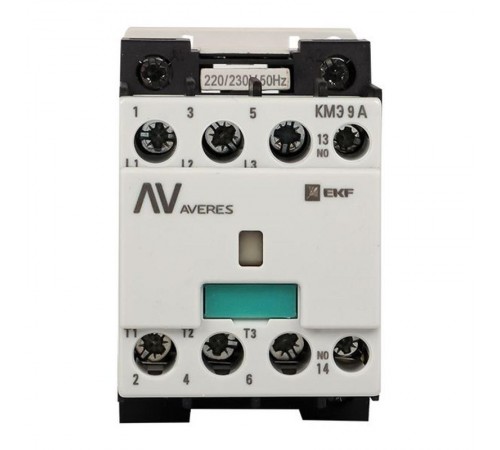 Контактор КМЭ 9А 1NC 400В АС EKF AVERES  ctr-s-9-01-400-av  EKF