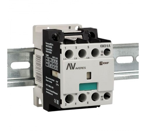 Контактор КМЭ 9А 1NC 400В АС EKF AVERES  ctr-s-9-01-400-av  EKF