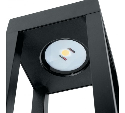 Светильник садово-парковый светодиодный, 10W, 502Lm, 4000K, черный DH401  11671  FERON