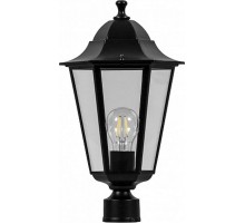 Светильник садово-парковый 6103 60W 230V E27 170*170*310мм черный ДИАМЕТР ОСНОВАНИЯ 45 мм  11056  FERON